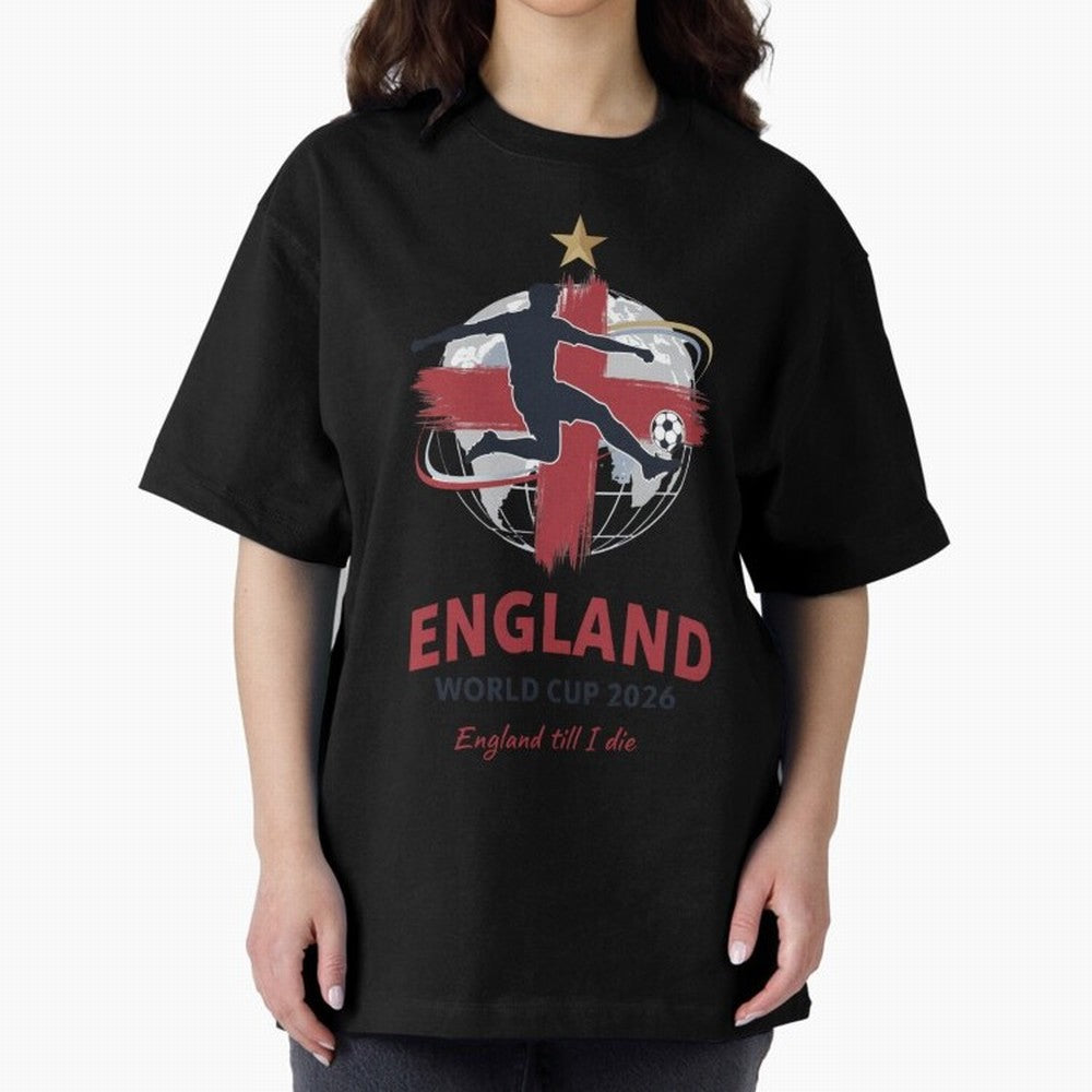 England - World Cup 2026 Fan Art Classic T-Shirt Follow Every Goal of FIFA World Cup 2026 Spirit, with Netherlands, CR7, Global Supporter Spirit, Legendary Goals, National Colors and Tournament Celebration; Perfect for Supporters Who Want Bold