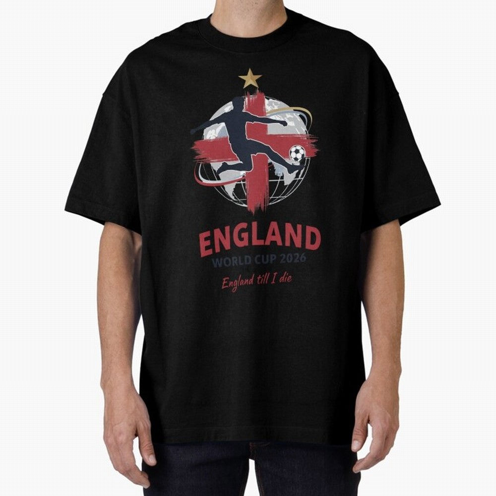 England - World Cup 2026 Fan Art Classic T-Shirt Follow Every Goal of FIFA World Cup 2026 Spirit, with Netherlands, CR7, Global Supporter Spirit, Legendary Goals, National Colors and Tournament Celebration; Perfect for Supporters Who Want Bold