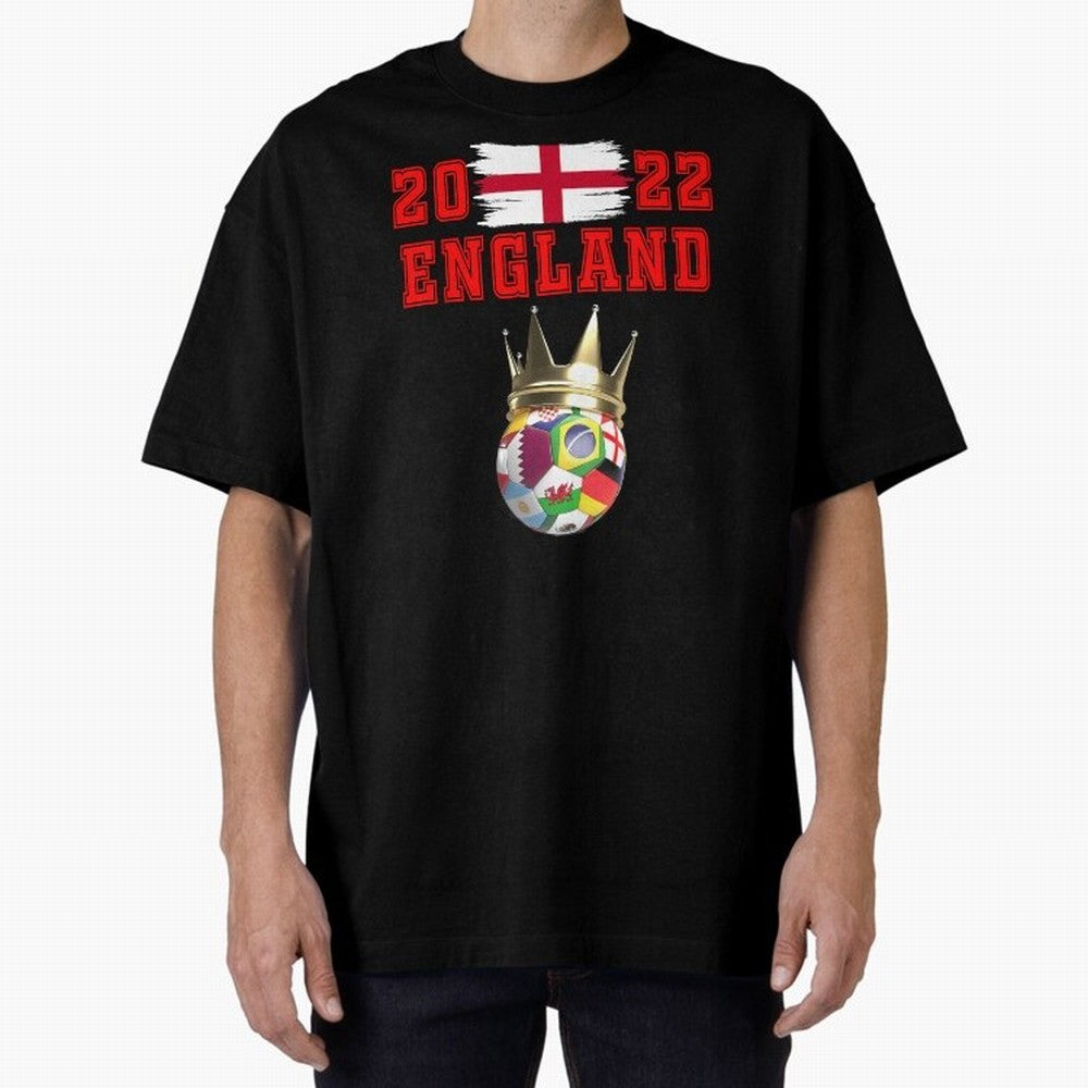 England soccer world cup jersey 2022 football Classic T-Shirt Upgrade FIFA World Cup 2026 USA Canada Mexico for Fans of Messi, Neymar and Mbappe and Argentina, Bringing Championship Spirit, Famous Goals, Roaring Crowds and International Football