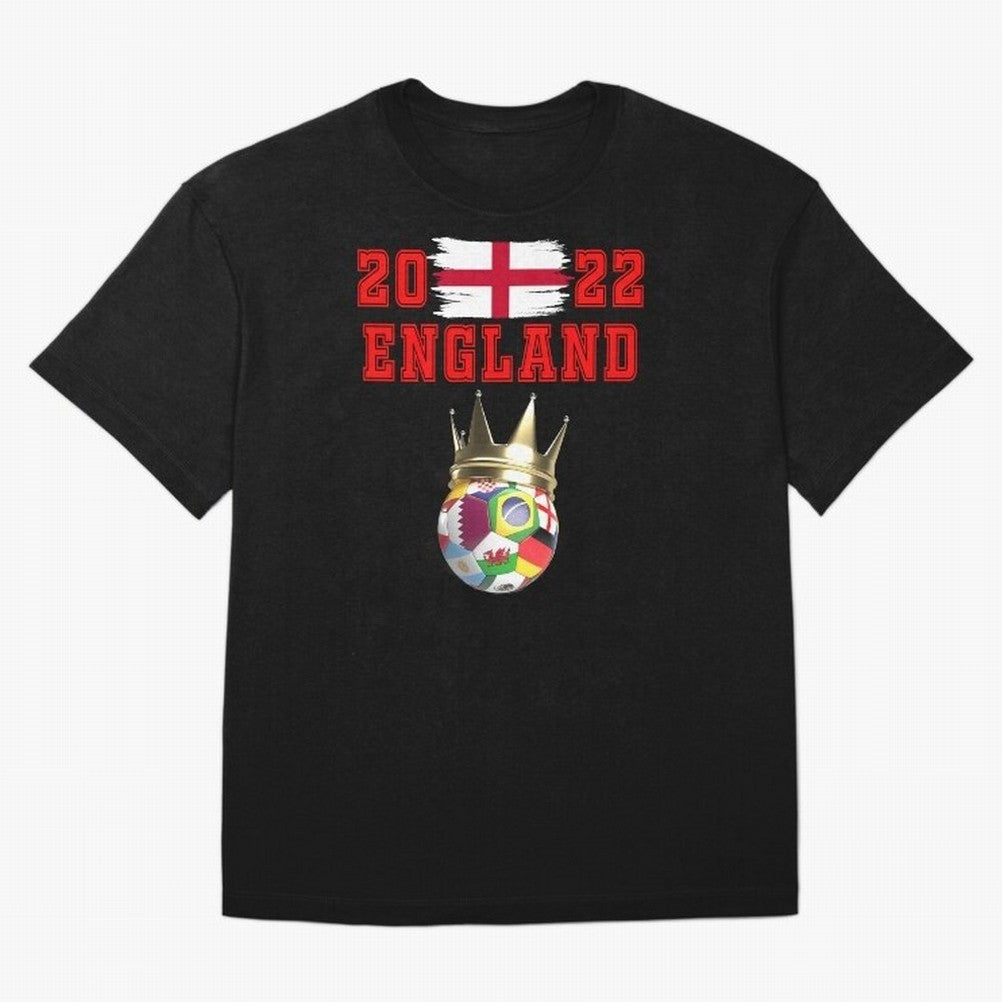 England soccer world cup jersey 2022 football Classic T-Shirt Upgrade FIFA World Cup 2026 USA Canada Mexico for Fans of Messi, Neymar and Mbappe and Argentina, Bringing Championship Spirit, Famous Goals, Roaring Crowds and International Football