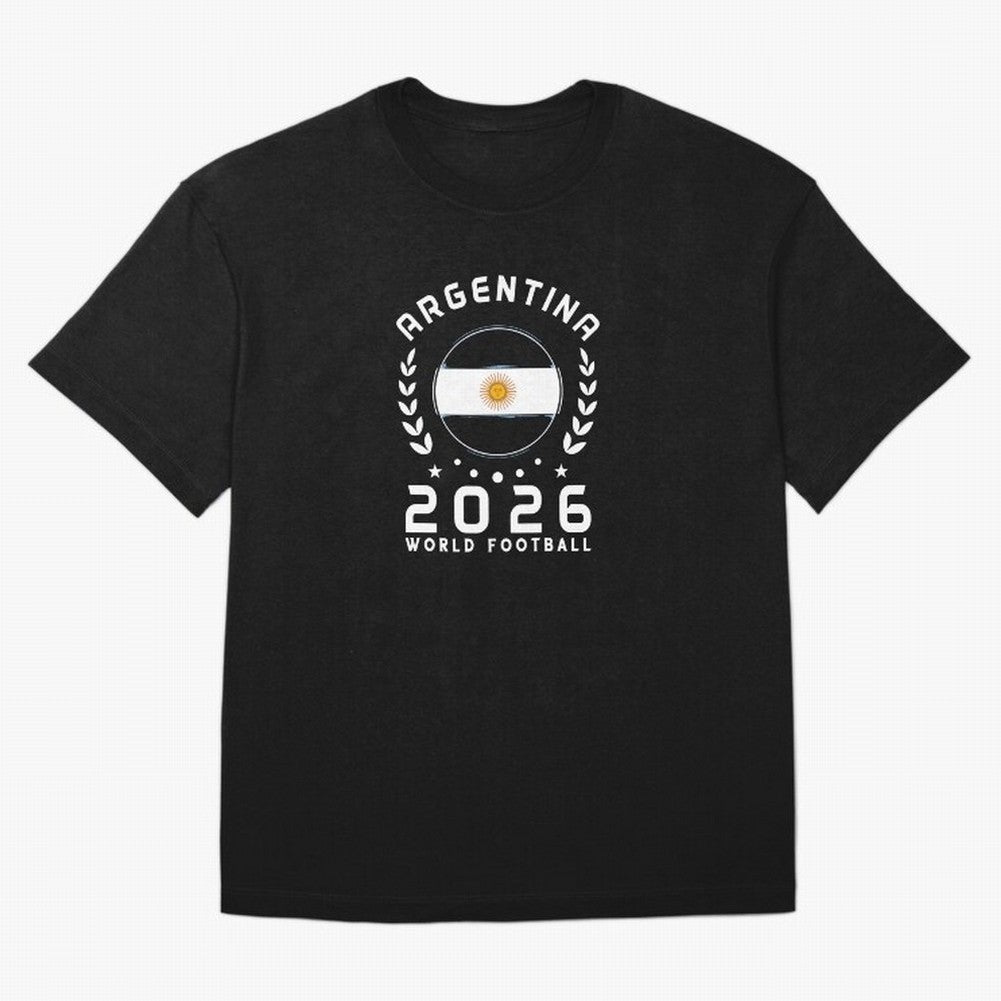 World Cup 2026 Argentina Football Fan Argentine Supporter T-Shirt_85614595 Classic T-Shirt Showcase FIFA World Cup 2026 USA Canada Mexico Spirit, Capturing Portugal, Spain and Germany, Neymar, Vintage Soccer Flavor, Modern Football Stars, National