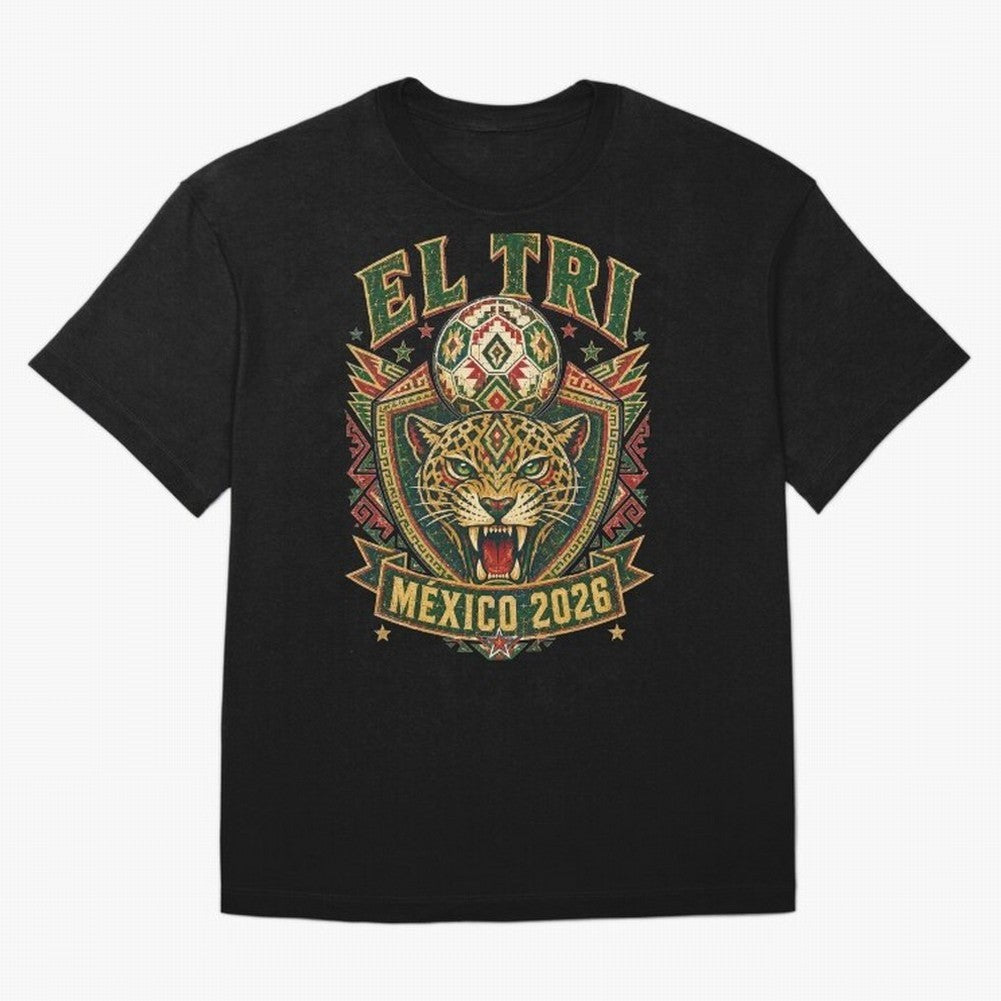 El Tri M¨¦xico 2026 World Cup Soccer T-Shirt Classic T-Shirt Fuel Your Fan Pride for the FIFA World Cup 2026 Group Stage Journey through Haaland Highlights, Argentina, France and Brazil Pride, Champion Mindset, Group Stage Buzz, Knockout Tension