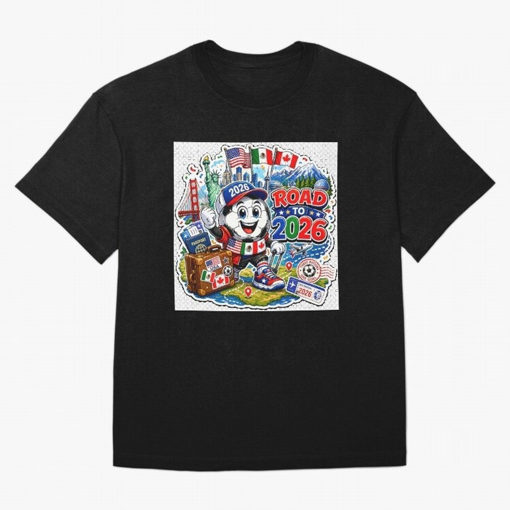 Road to 2026 Football Travel Classic T-Shirt Build the FIFA World Cup 2026 USA Canada Mexico Journey through CR7 Highlights, Netherlands Pride, Classic Soccer Heritage, Championship Pressure, Fan Loyalty and International Pride; Ideal for Fans Who