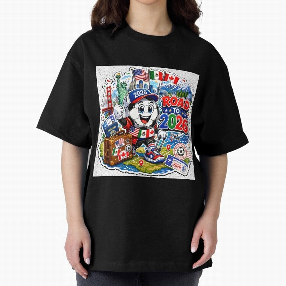 Road to 2026 Football Travel Classic T-Shirt Build the FIFA World Cup 2026 USA Canada Mexico Journey through CR7 Highlights, Netherlands Pride, Classic Soccer Heritage, Championship Pressure, Fan Loyalty and International Pride; Ideal for Fans Who