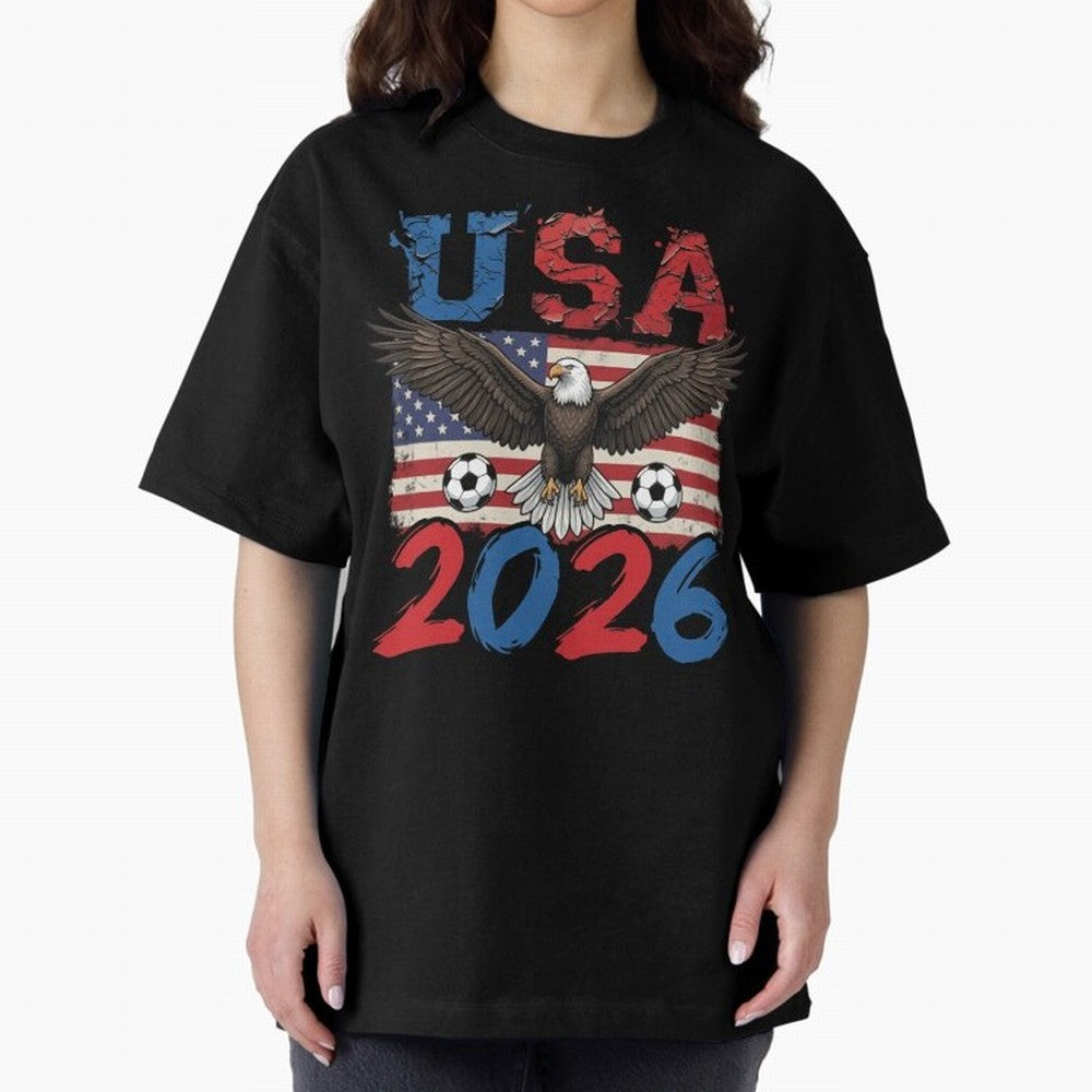 USA world cup 2026 soccer fan Classic T-Shirt Celebrate Rivalries and Pride in Match Day Hype around FIFA World Cup 2026 Group Stage, Messi, Netherlands, Vintage Soccer Flavor, Modern Football Stars, National Flags and Final Night Emotion; Perfect