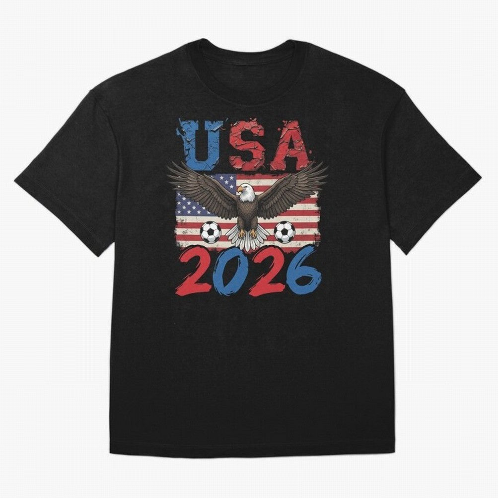 USA world cup 2026 soccer fan Classic T-Shirt Celebrate Rivalries and Pride in Match Day Hype around FIFA World Cup 2026 Group Stage, Messi, Netherlands, Vintage Soccer Flavor, Modern Football Stars, National Flags and Final Night Emotion; Perfect