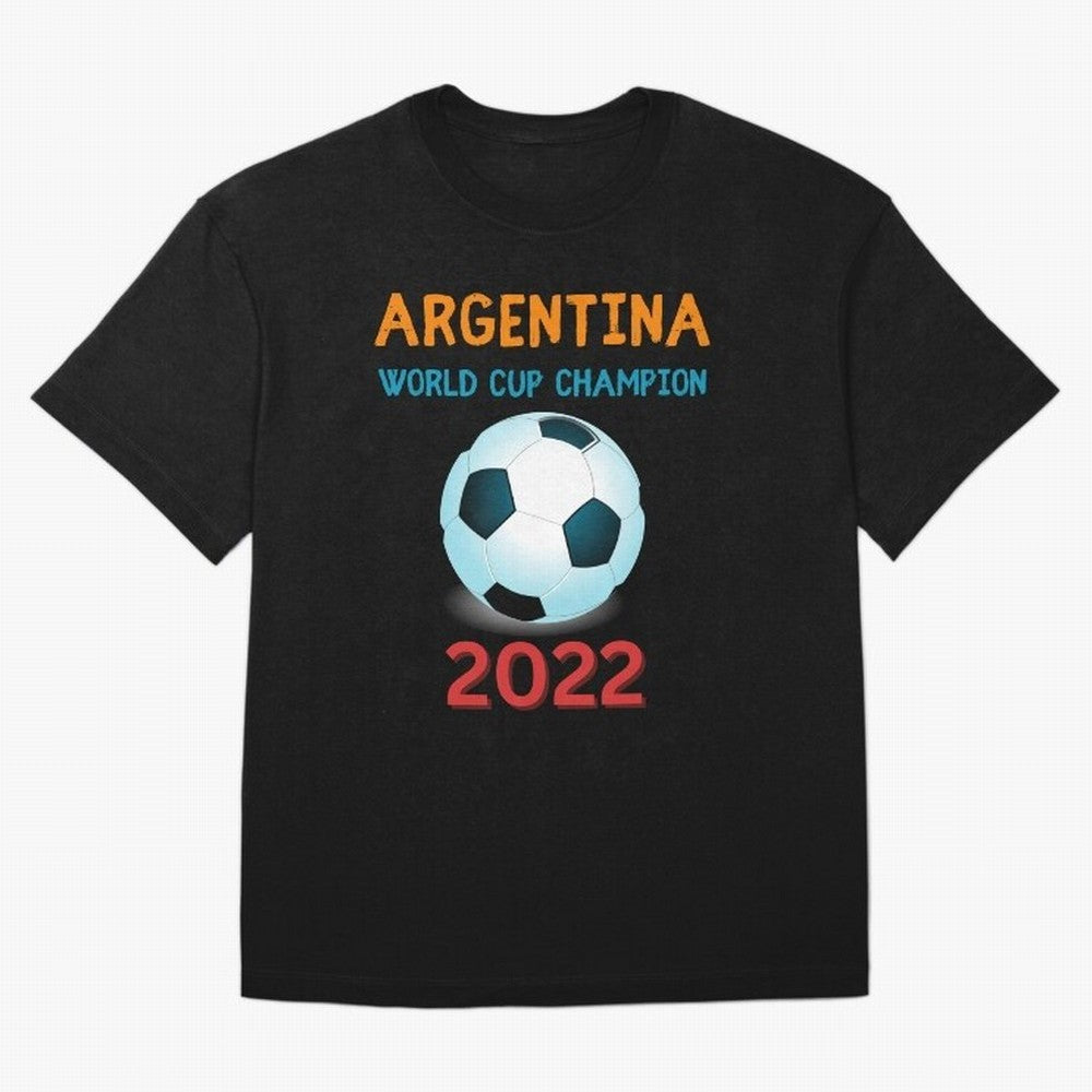 Argentina, 2022 World Cup Champion Classic T-Shirt Stand Out with Spirit from the FIFA World Cup 2026 USA Canada Mexico Journey through Mbappe and Neymar Highlights, France Pride, Football Passion, Legendary Performances, Festival Vibes and