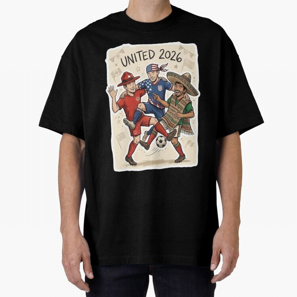 USA Canada Mexico Football Fans Classic T-Shirt Celebrate the Next Chapter of Match Day Hype around FIFA World Cup 2026, Haaland, England, France and Netherlands, Goal Celebration Energy, Supporter Heritage, Football Icons and Worldwide Tournament