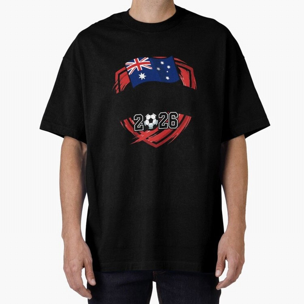 AUSTRALIA World Cup 2026 Poster ¨C AUSTRALIA Football Classic T-Shirt Honor Football Greatness during Match Day Hype around FIFA World Cup 2026 Group Stage, Cristiano Ronaldo, Haaland and CR7, Portugal, Spain and Germany, Champion Mindset, Group
