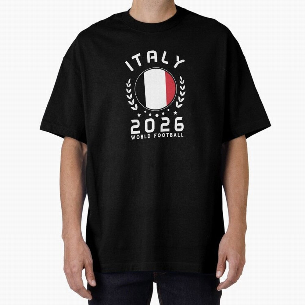 World Cup 2026 Italy Football Fan Italian Supporter T-Shirt_88563599 Classic T-Shirt Represent Football Lovers during FIFA World Cup 2026 USA Canada Mexico for Fans of Mbappe and Brazil, Bringing Supporter Pride, Iconic Celebrations, Legendary