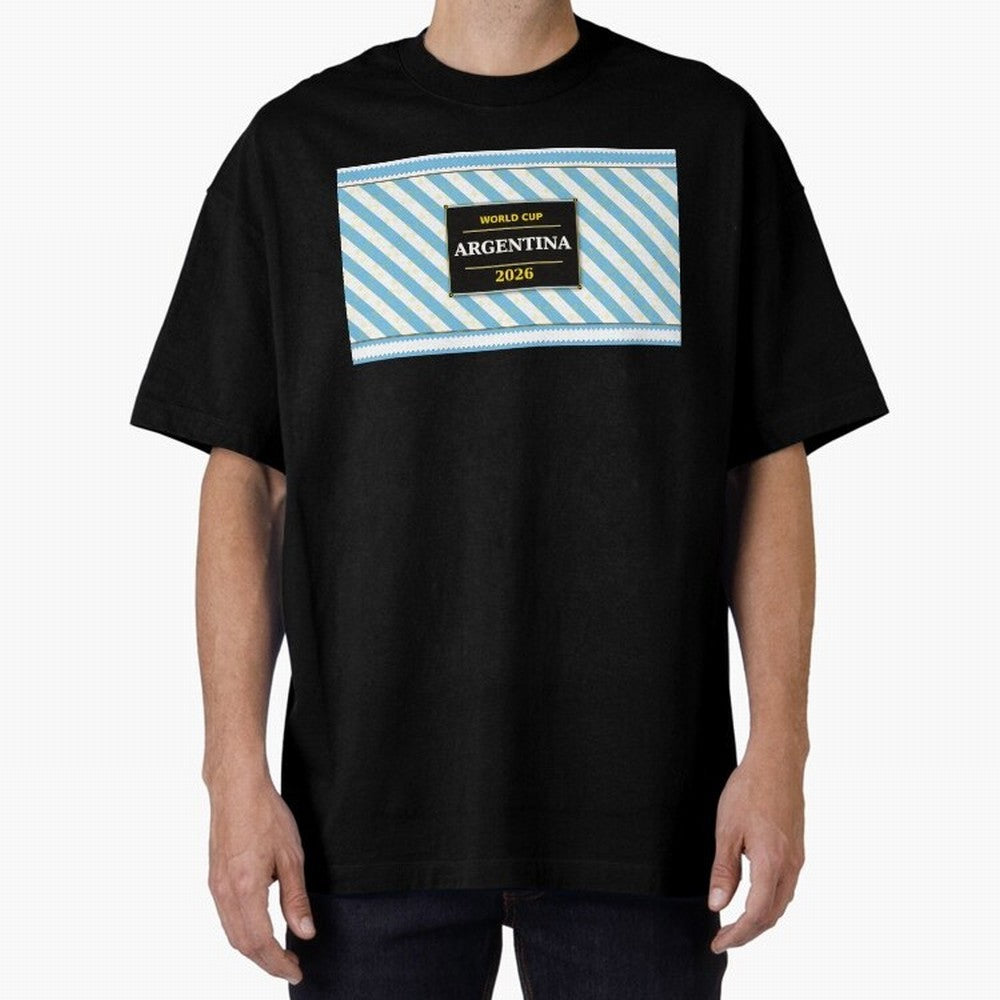 Argentina Football Fan 2026 ¡ª Defending Champions Soccer Fan Gift Classic T-Shirt Join Supporters Worldwide for Match Day Hype around FIFA World Cup 2026 USA Canada Mexico, Mbappe and Neymar, Argentina and Brazil, Vintage Soccer Flavor, Modern