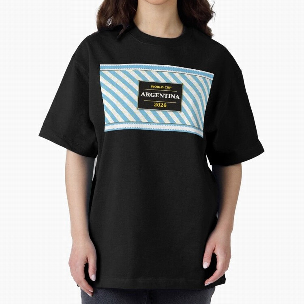 Argentina Football Fan 2026 ¡ª Defending Champions Soccer Fan Gift Classic T-Shirt Join Supporters Worldwide for Match Day Hype around FIFA World Cup 2026 USA Canada Mexico, Mbappe and Neymar, Argentina and Brazil, Vintage Soccer Flavor, Modern