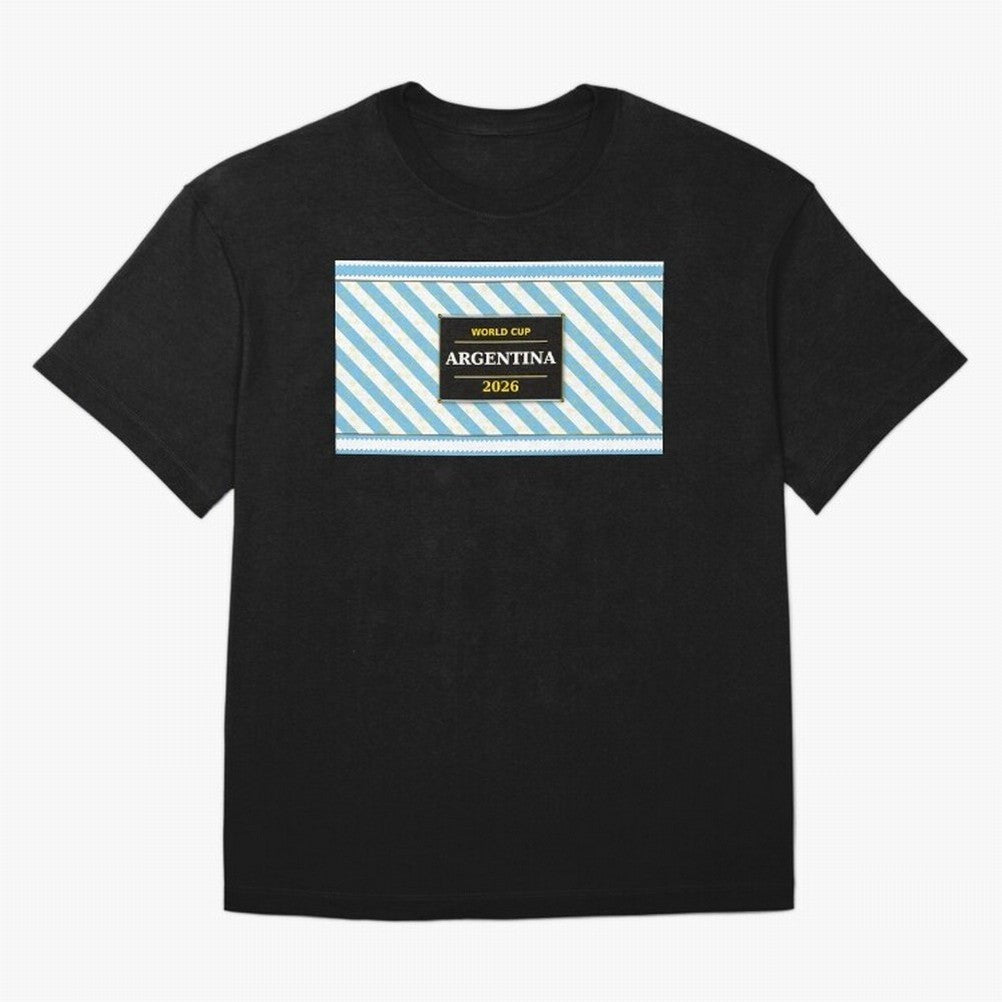 Argentina Football Fan 2026 ¡ª Defending Champions Soccer Fan Gift Classic T-Shirt Join Supporters Worldwide for Match Day Hype around FIFA World Cup 2026 USA Canada Mexico, Mbappe and Neymar, Argentina and Brazil, Vintage Soccer Flavor, Modern