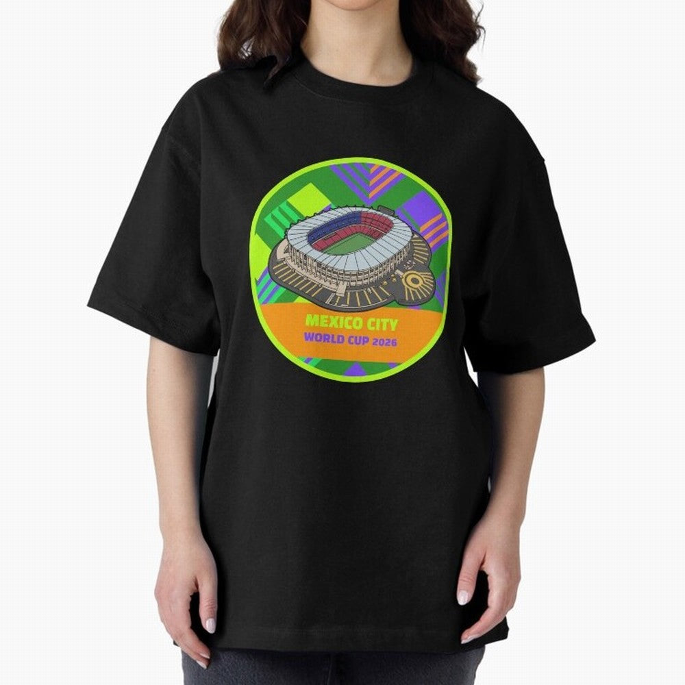 Mexico City World Cup 2026 Stadium Classic T-Shirt Bring International Match Energy to FIFA World Cup 2026 USA Canada Mexico Spirit, Centered on Brazil, Cristiano Ronaldo, Haaland and CR7, Supporter Pride, Iconic Celebrations, Legendary Names and
