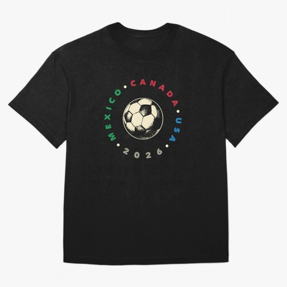 World Cup 2026 T-Shirt_36679031 Classic T-Shirt Join the Global Buzz around FIFA World Cup 2026 for Fans of CR7 and Argentina, France and Brazil, Bringing Retro Football Energy, Iconic Rivalries, Trophy Chase Drama and Stadium Atmosphere; Great for