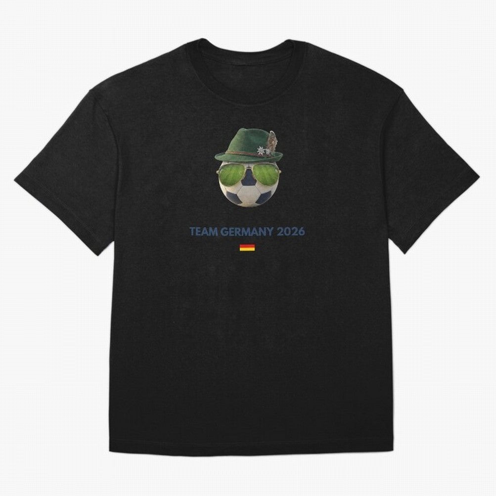 Football Fan Gear: Team Germany 2026 Classic T-Shirt Feel the Roar of FIFA World Cup 2026 Spirit, Centered on France, Neymar, Vintage Soccer Flavor, Modern Football Stars, National Flags and Final Night Emotion; Ideal for Football Dads, Football