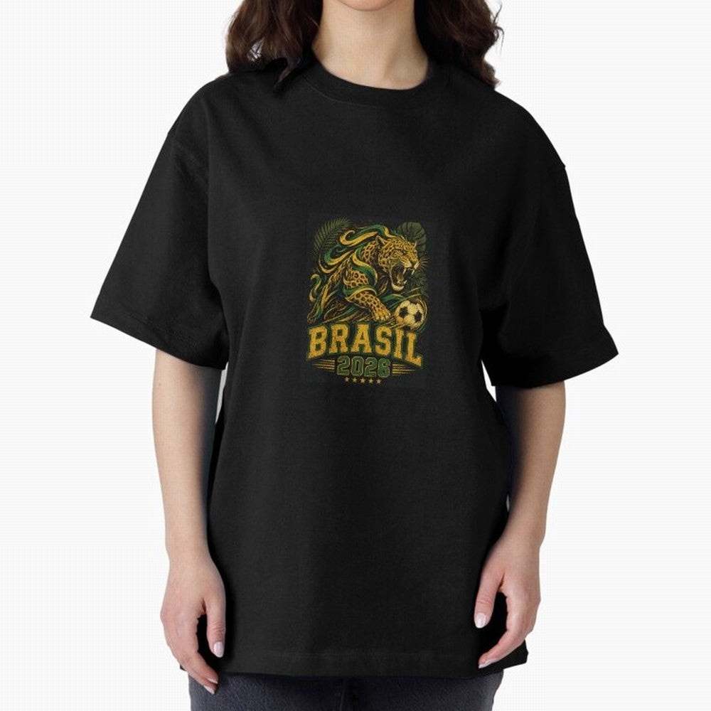 Samba Flame - Brasil World Cup 2026 Fan shirt Classic T-Shirt Celebrate Classic Football Spirit in Global Football Passion for FIFA World Cup 2026 Group Stage, Connected to Messi, Neymar and Mbappe, Argentina and Brazil, Global Supporter Spirit,