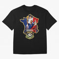 France Map Silhouette 2026 Football Victory Graphic Classic T-Shirt Experience FIFA World Cup 2026 Spirit, Built around Argentina, Messi, Stadium Chants, National Pride, Trophy Dreams and Unforgettable Football Memories; Ideal for Fans Who Follow