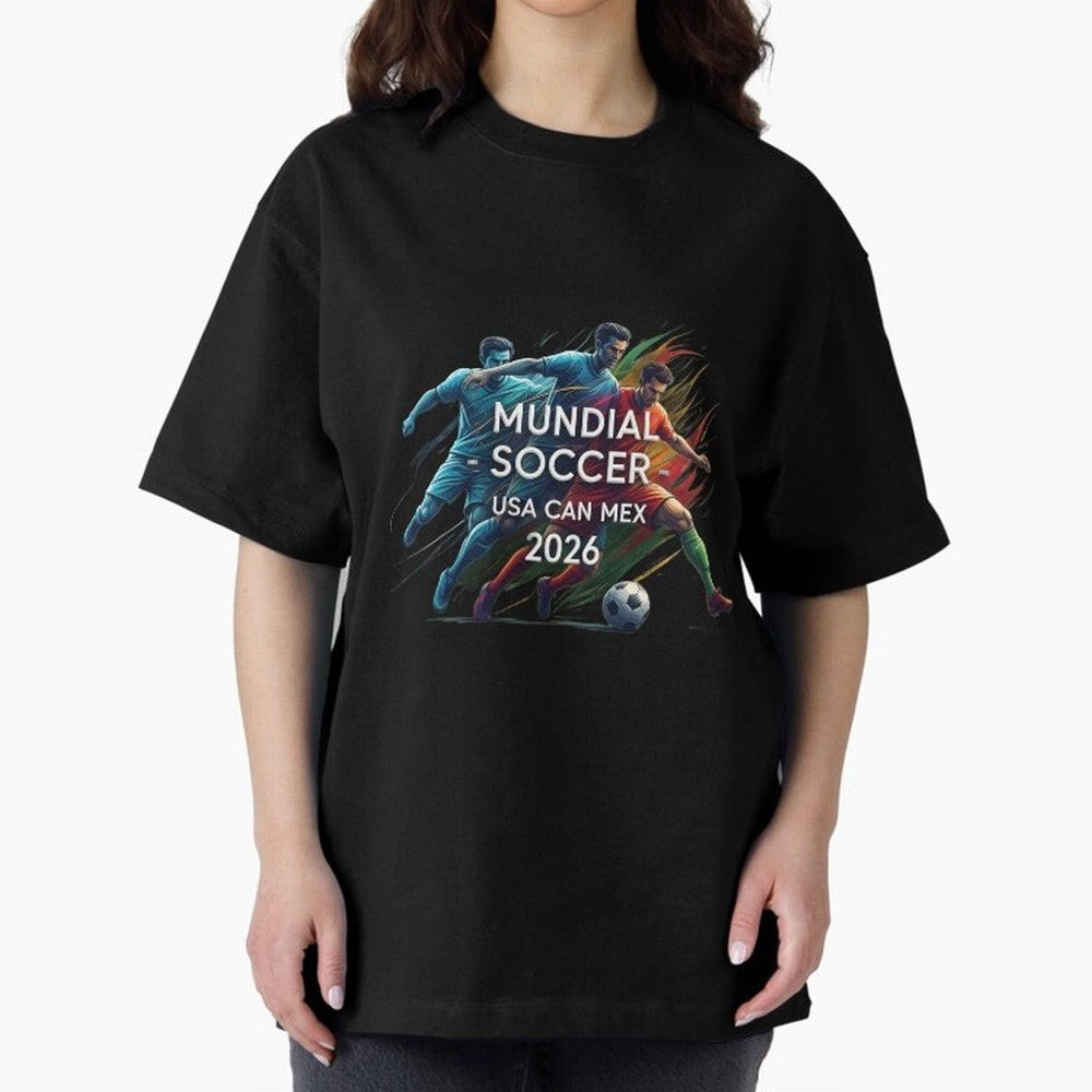 Mundial Soccer 2026 Classic T-Shirt Follow the Road to Global Football Passion for FIFA World Cup 2026, Filled with Neymar, Brazil, Match Day Excitement, Supporter Culture, Golden Goals and Global Football Passion; Ideal for Fans Who Follow Messi,