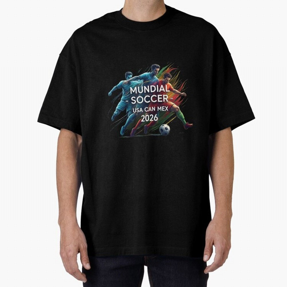 Mundial Soccer 2026 Classic T-Shirt Follow the Road to Global Football Passion for FIFA World Cup 2026, Filled with Neymar, Brazil, Match Day Excitement, Supporter Culture, Golden Goals and Global Football Passion; Ideal for Fans Who Follow Messi,