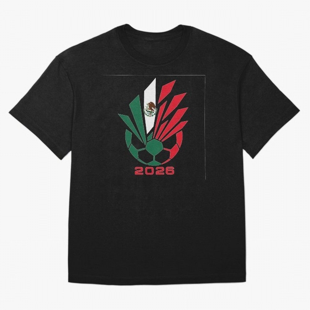 Mexican Soccer 2026 Flag Burst Emblem Classic T-Shirt Bring World Football Passion into FIFA World Cup 2026 Group Stage Connected to Messi, CR7 and Mbappe, England Energy, Football Festival Excitement, Trophy Ambitions, Country Rivalries and Star