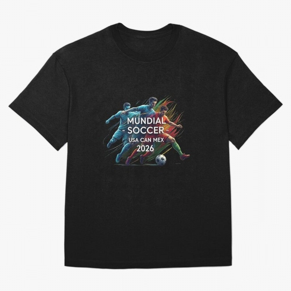 Mundial Soccer 2026 Classic T-Shirt Bring World Football Passion into Global Football Passion for FIFA World Cup 2026 Group Stage, Made for Messi, Neymar and Mbappe, Argentina, Game Day Rituals, Football Legends, Country Pride and the Road to the