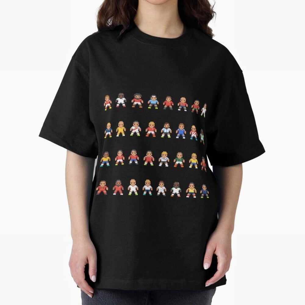 WC18 Classic T-Shirt Experience the Global Stage of Global Football Passion for FIFA World Cup 2026 USA Canada Mexico, Inspired by CR7, Brazil, Championship Spirit, Famous Goals, Roaring Crowds and International Football Unity; Ideal for Football