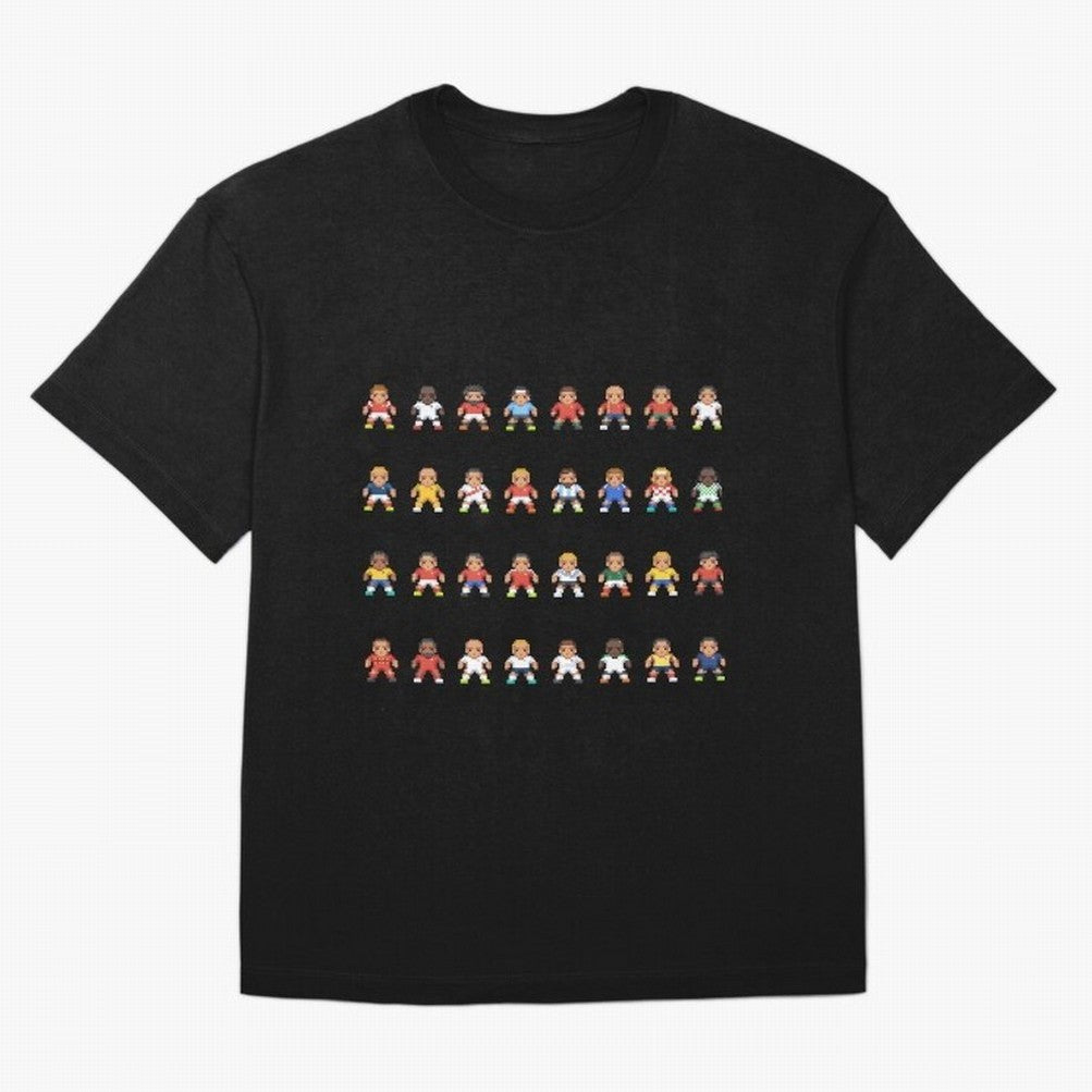 WC18 Classic T-Shirt Experience the Global Stage of Global Football Passion for FIFA World Cup 2026 USA Canada Mexico, Inspired by CR7, Brazil, Championship Spirit, Famous Goals, Roaring Crowds and International Football Unity; Ideal for Football