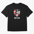 North United America Shield 2026 Cup T-Shirt_82794382 Classic T-Shirt Feel the Roar of FIFA World Cup 2026 USA Canada Mexico Centered on Haaland, Brazil, Portugal and Argentina Energy, Championship Spirit, Famous Goals, Roaring Crowds and