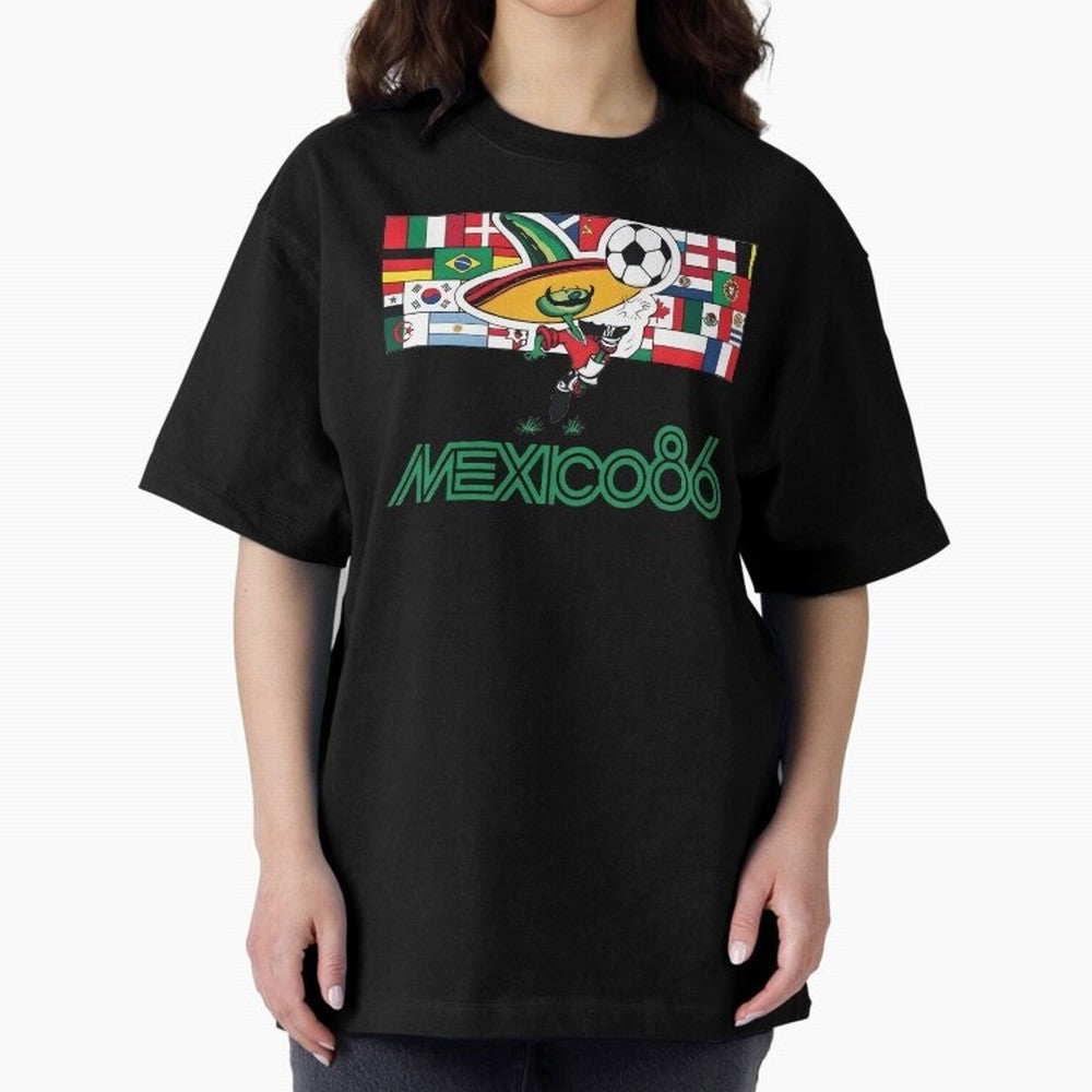 Pique Mexico 86 World Cup Soccer Mascot Classic T-Shirt Feel International Energy from FIFA World Cup 2026 Group Stage Built around CR7, Portugal Energy, Supporter Pride, Iconic Celebrations, Legendary Names and Global Match Day Energy; Ideal for