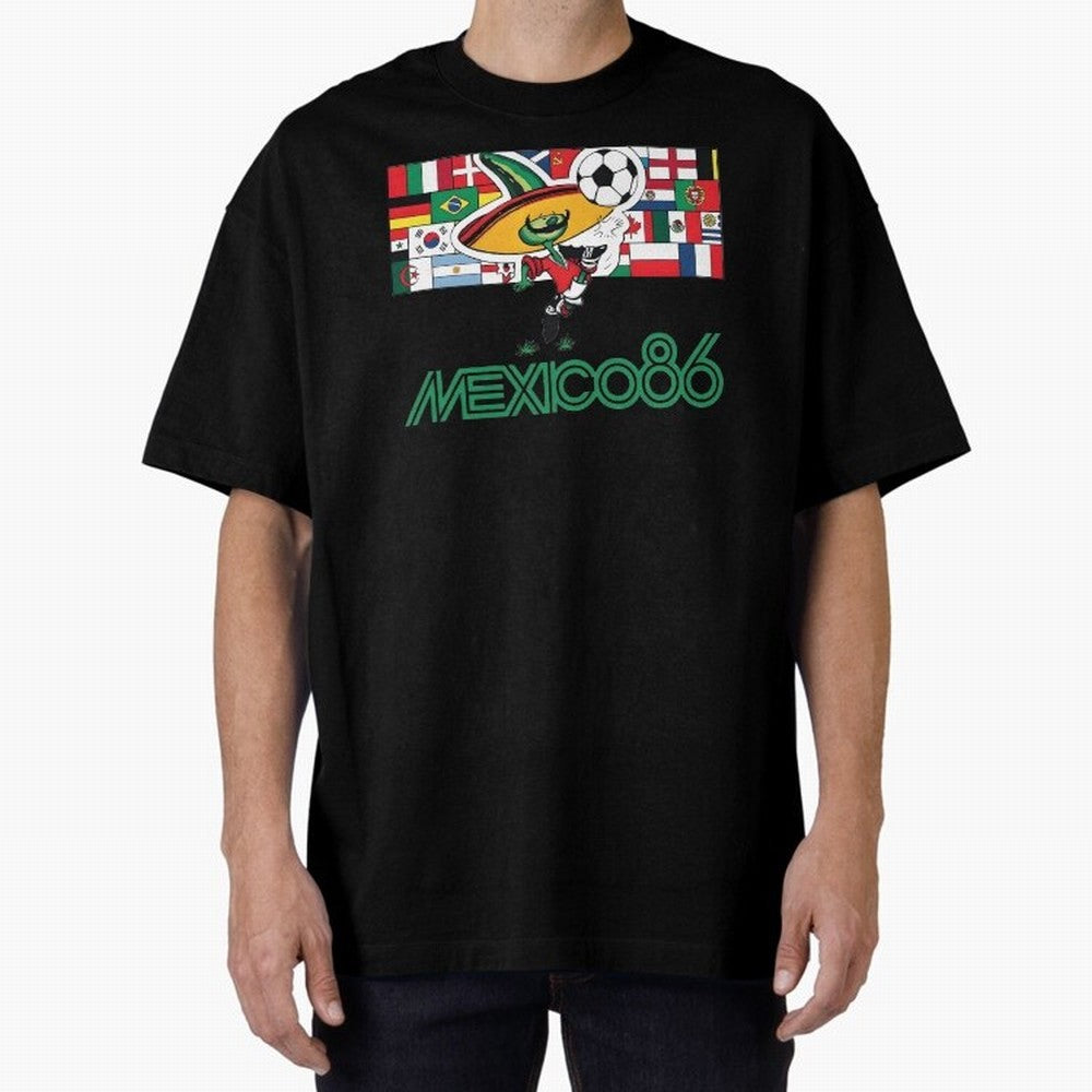Pique Mexico 86 World Cup Soccer Mascot Classic T-Shirt Feel International Energy from FIFA World Cup 2026 Group Stage Built around CR7, Portugal Energy, Supporter Pride, Iconic Celebrations, Legendary Names and Global Match Day Energy; Ideal for