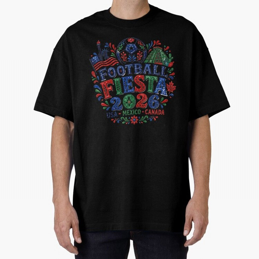 Football Fiesta 2026 USA Mexico Canada Soccer Art Classic T-Shirt Capture FIFA World Cup 2026 Group Stage Filled with CR7 and Messi, Argentina and Brazil Energy, Retro Football Energy, Iconic Rivalries, Trophy Chase Drama and Stadium Atmosphere;