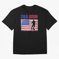 USA Soccer Fan 2026 United States American Flag Classic T-Shirt Celebrate National Team Dreams in Match Day Hype around FIFA World Cup 2026 Group Stage, Neymar, Argentina and Brazil, Championship Spirit, Famous Goals, Roaring Crowds and