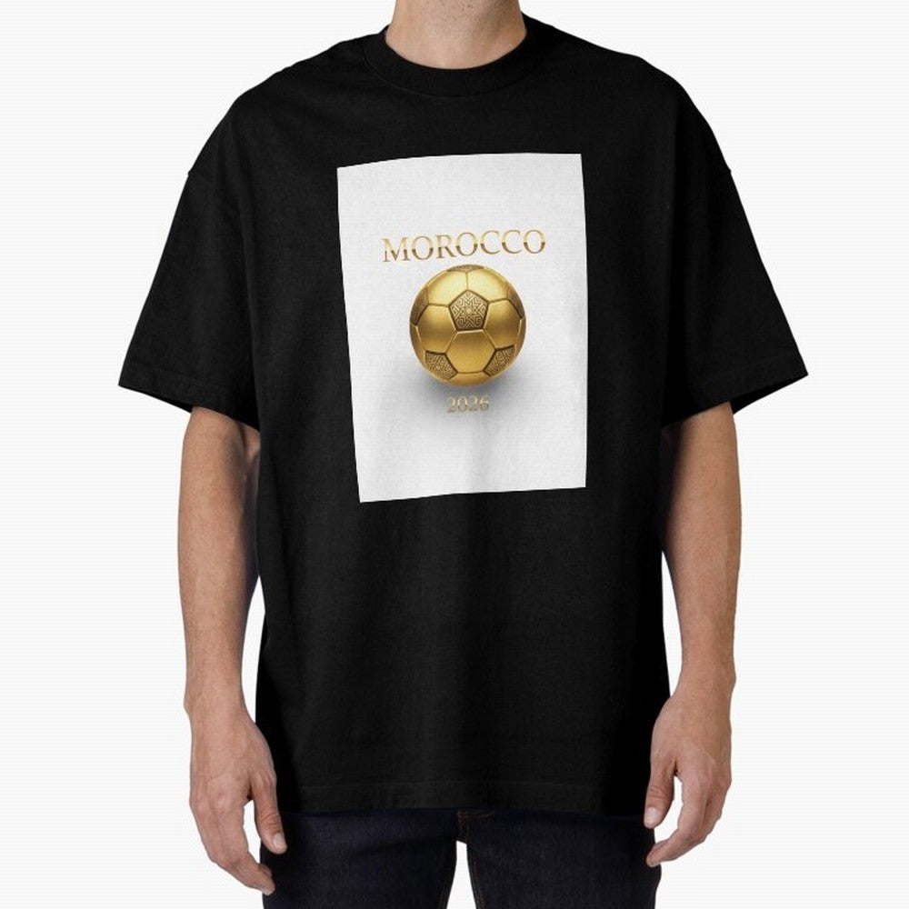 Copy of Morocco 2026 World Cup - Traditional Zellige Football Design Classic T-Shirt Show Championship Spirit for the FIFA World Cup 2026 USA Canada Mexico Journey through Neymar, Haaland and Cristiano Ronaldo Highlights, Germany Pride, Game Day
