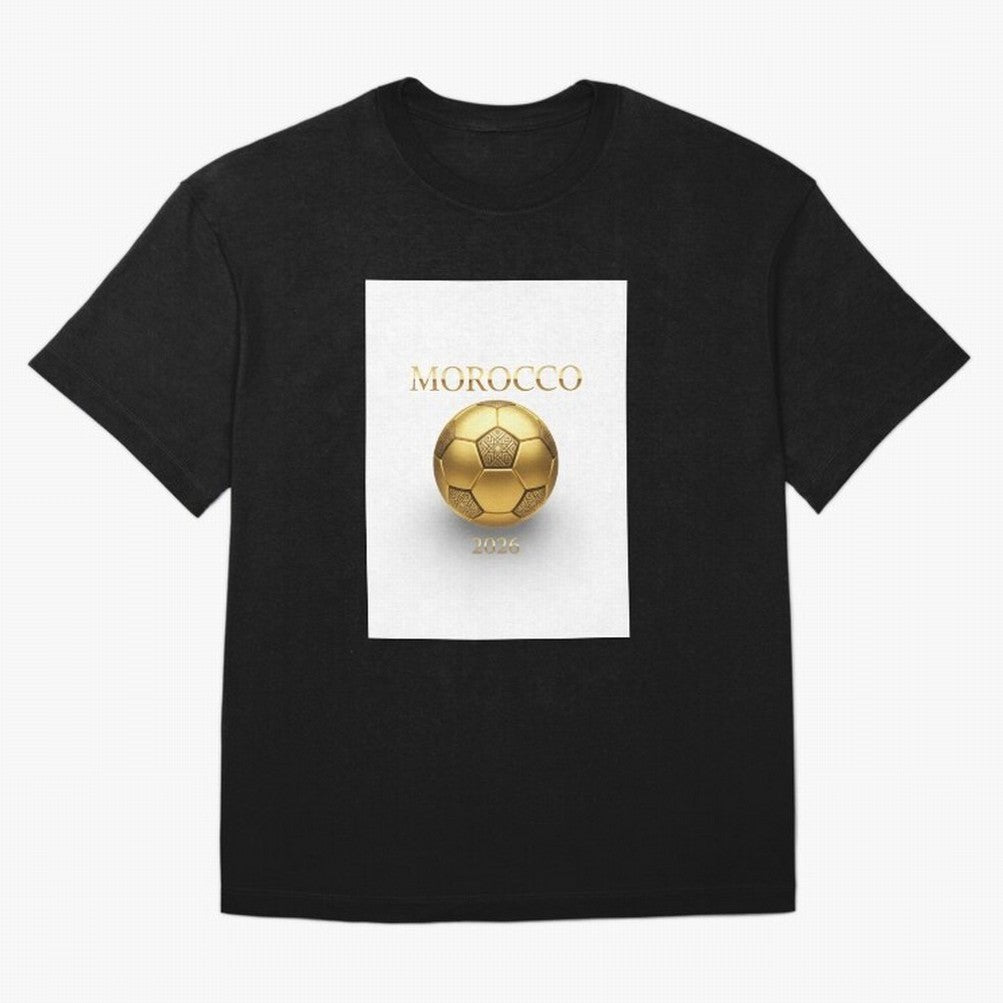 Copy of Morocco 2026 World Cup - Traditional Zellige Football Design Classic T-Shirt Show Championship Spirit for the FIFA World Cup 2026 USA Canada Mexico Journey through Neymar, Haaland and Cristiano Ronaldo Highlights, Germany Pride, Game Day