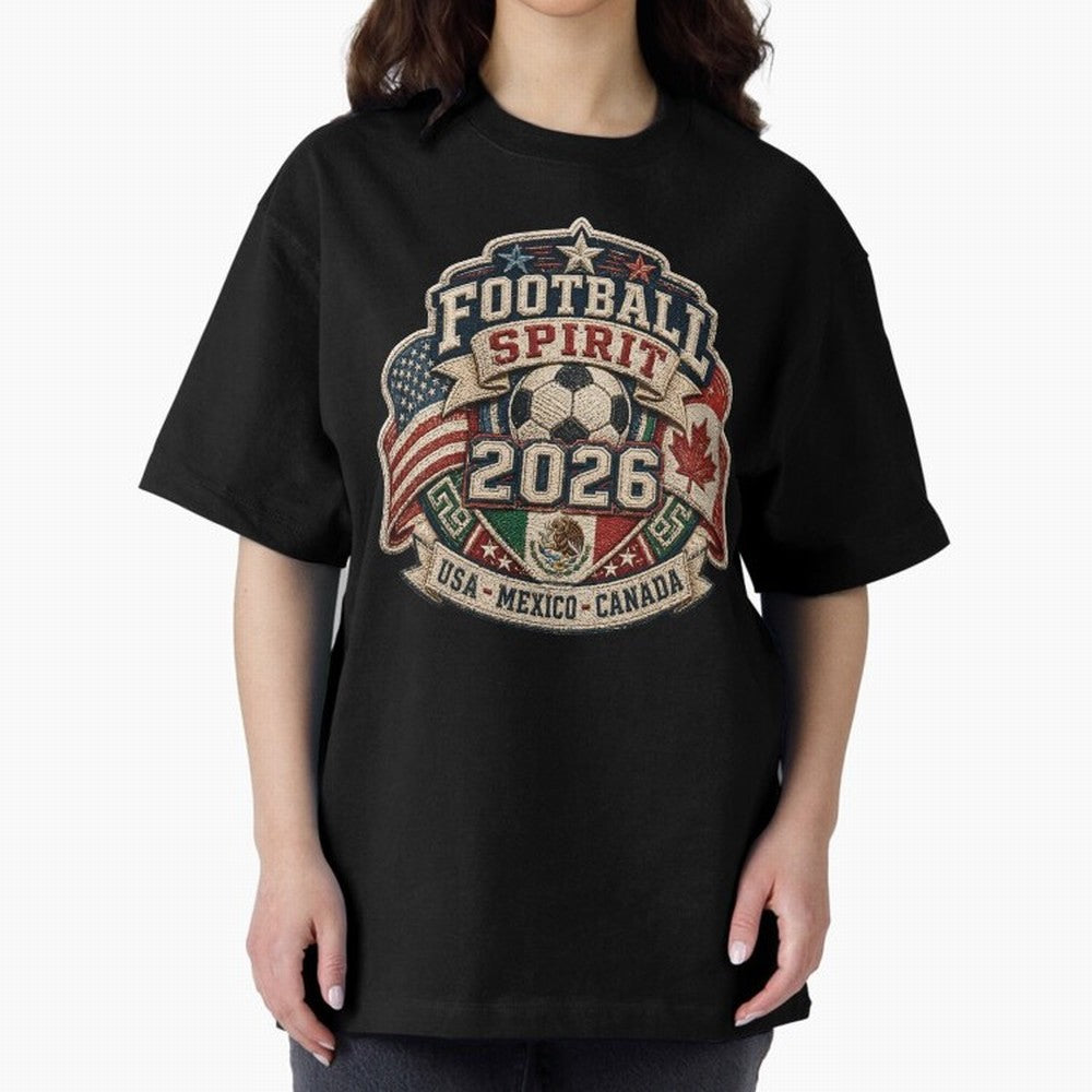 Football 2026 USA Mexico Canada Soccer Championship Fan Art Classic T-Shirt Show Your Love for FIFA World Cup 2026 Group Stage Spirit, Filled with France, Mbappe and Neymar, Retro Football Energy, Iconic Rivalries, Trophy Chase Drama and Stadium