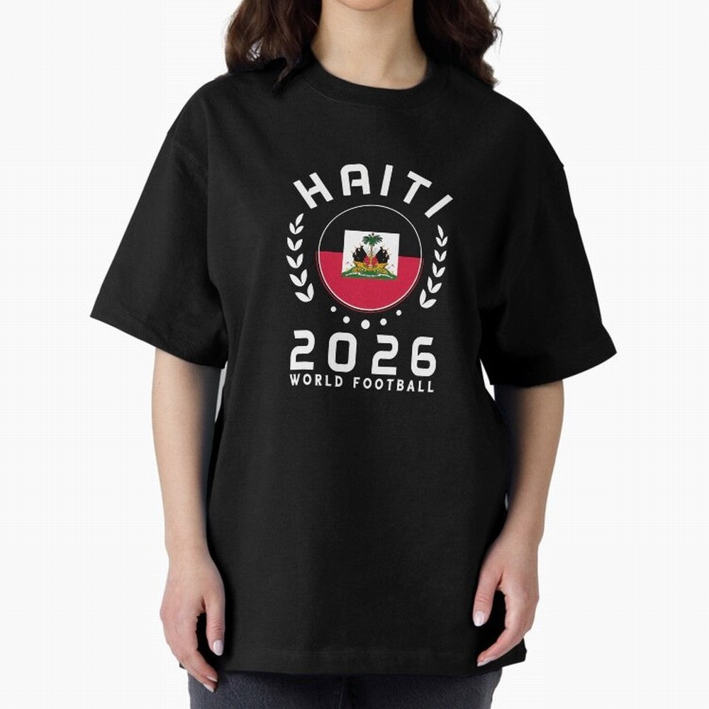World Cup 2026 Haiti Football Fan Haitian Supporter T-Shirt_84687246 Classic T-Shirt Celebrate Classic Football Spirit in the FIFA World Cup 2026 Group Stage Journey through Haaland Highlights, Argentina, France and Brazil Pride, Worldwide Fan
