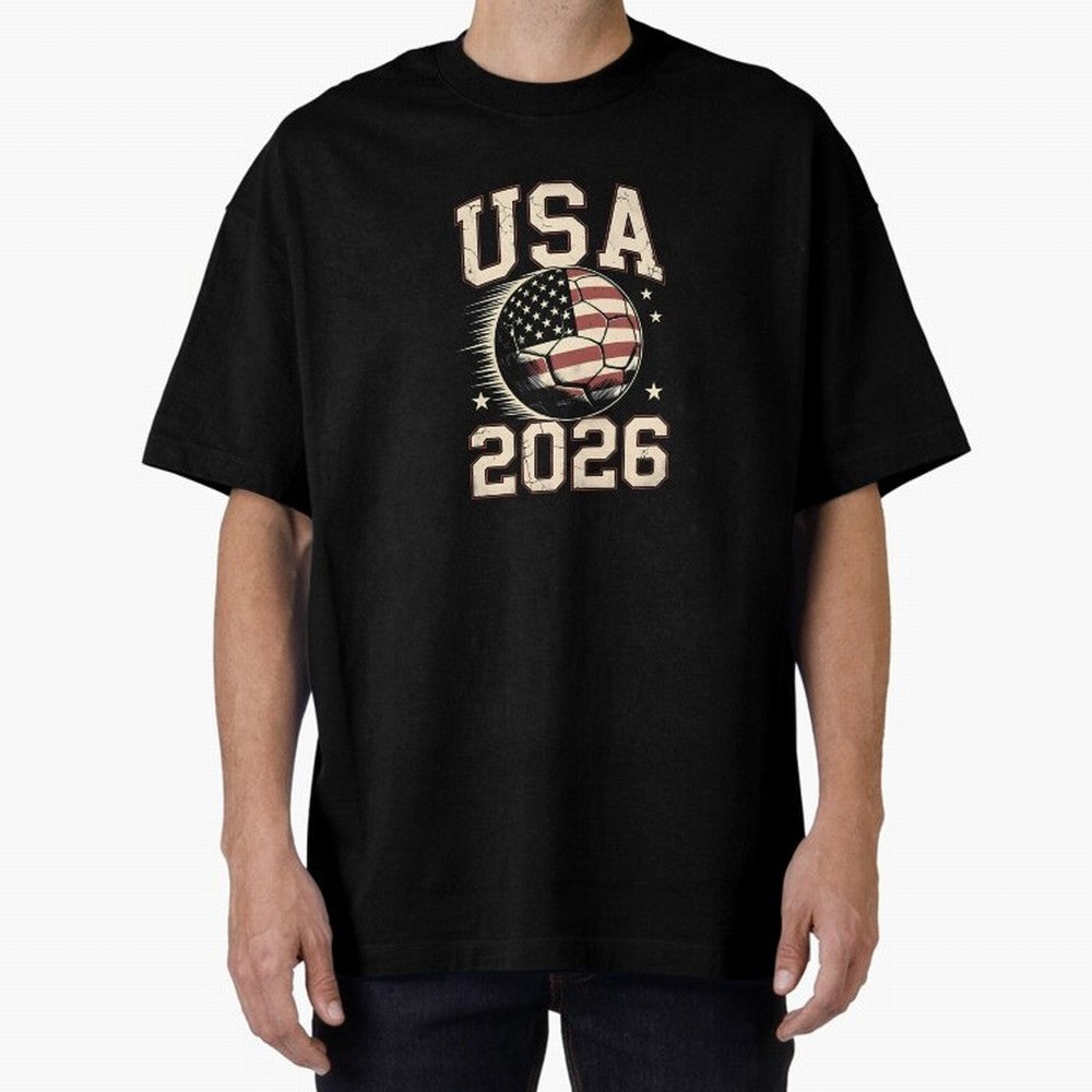 USA Soccer World Cup 2026 American Fan T-Shirt_88555733 Classic T-Shirt Discover FIFA World Cup 2026 USA Canada Mexico with Cristiano Ronaldo, Portugal Energy, Game Day Rituals, Football Legends, Country Pride and the Road to the Final; Built for