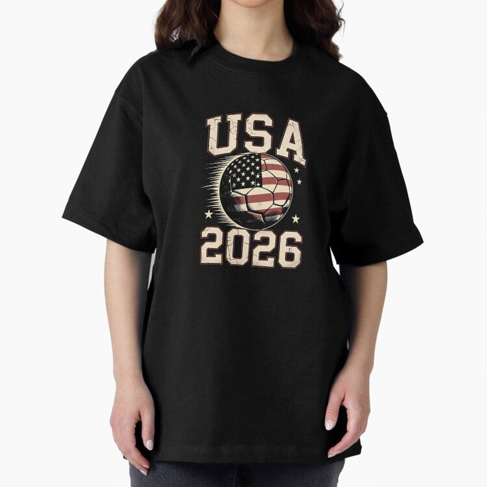 USA Soccer World Cup 2026 American Fan T-Shirt_88555733 Classic T-Shirt Discover FIFA World Cup 2026 USA Canada Mexico with Cristiano Ronaldo, Portugal Energy, Game Day Rituals, Football Legends, Country Pride and the Road to the Final; Built for