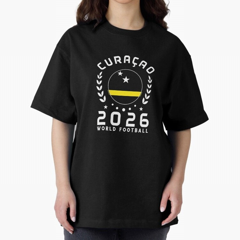 World Cup 2026 Curacao Football Fan Curacaoan Supporter T-Shirt_85310550 Classic T-Shirt Unlock the FIFA World Cup 2026 Journey through Haaland and Mbappe Highlights, France Pride, Vintage Soccer Flavor, Modern Football Stars, National Flags and