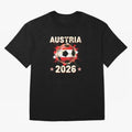 World Cup 2026 Austria Soccer Ball North America - Austrian Fan Gift T-Shirt_85028223 Classic T-Shirt Step into FIFA World Cup 2026 USA Canada Mexico for Fans of Messi, Neymar and Mbappe and Netherlands, Bringing Classic Soccer Heritage,