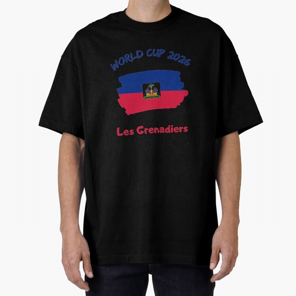 Haiti Football Fan Haitian Soccer Supporter National Team Pride Caribbean 2026 T-Shirt_90544900 Classic T-Shirt Share Global Football Passion for FIFA World Cup 2026 USA Canada Mexico, Made for Neymar, Haaland and Cristiano Ronaldo, France, Soccer