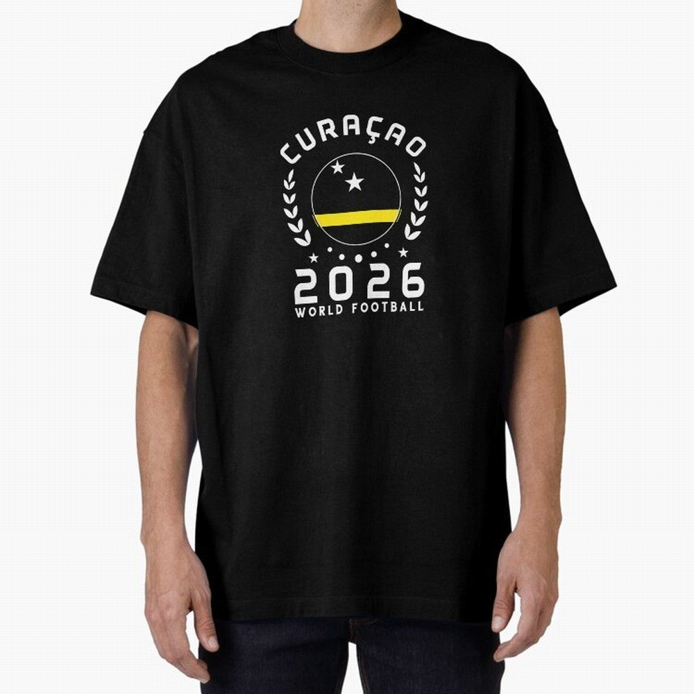 World Cup 2026 Curacao Football Fan Curacaoan Supporter T-Shirt_85310550 Classic T-Shirt Bring Champion Energy into FIFA World Cup 2026 for Fans of Cristiano Ronaldo and Portugal, Bringing Retro Football Energy, Iconic Rivalries, Trophy Chase Drama