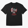 Glitched North America Eagle World Cup Soccer 2026 T-Shirt_83958408 Classic T-Shirt Show Championship Spirit for the FIFA World Cup 2026 USA Canada Mexico Journey through Neymar, Haaland and Cristiano Ronaldo Highlights, Germany Pride, Game Day