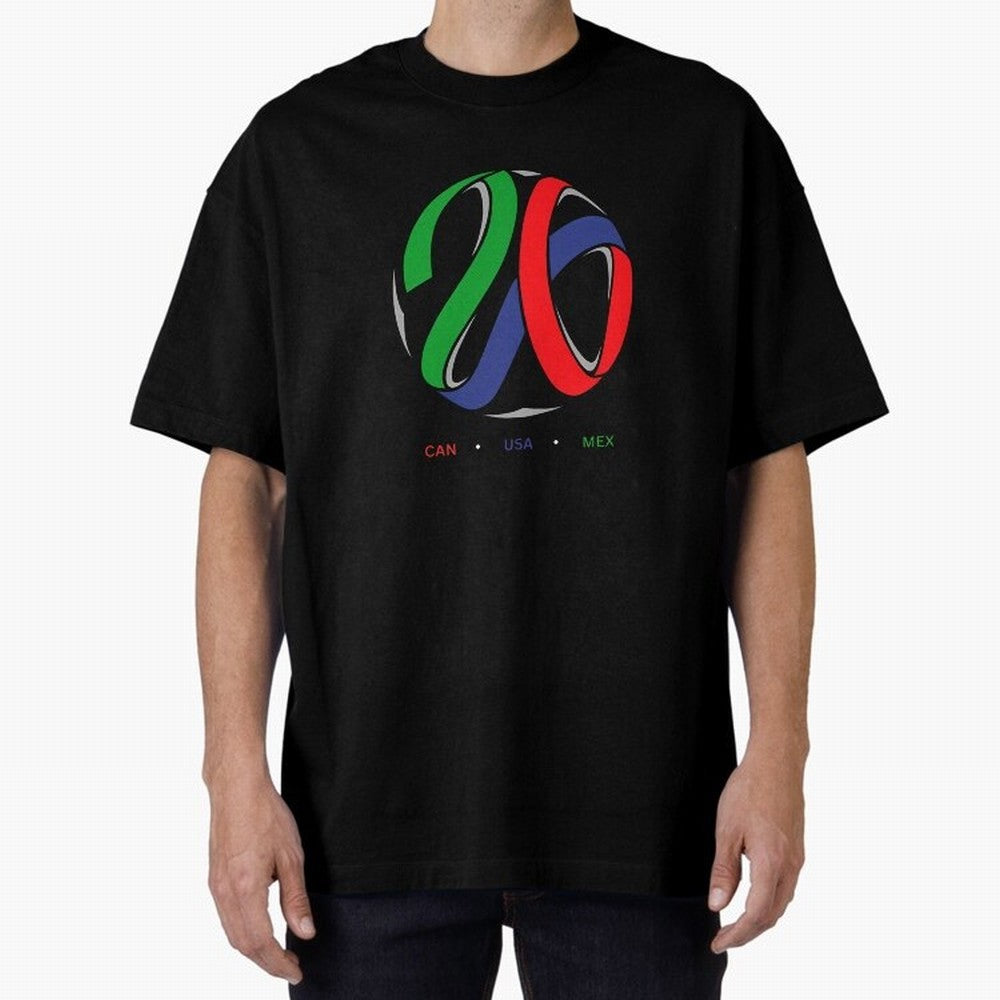 FIFA World Cup 2026 T-Shirt_83870360 Classic T-Shirt Celebrate Soccer Greatness during FIFA World Cup 2026 USA Canada Mexico for Fans of Messi, CR7 and Mbappe and Spain and Netherlands, Bringing Retro Football Energy, Iconic Rivalries, Trophy Chase
