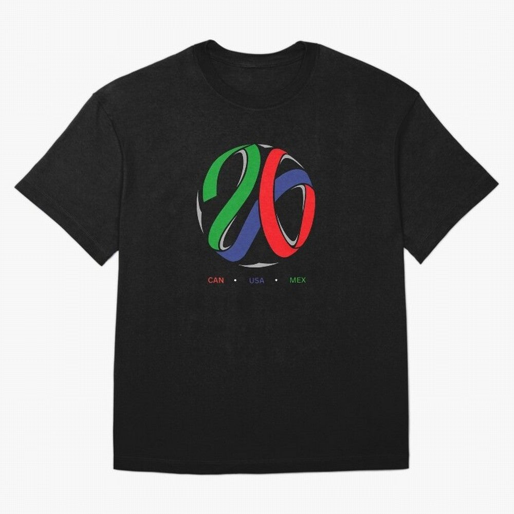 FIFA World Cup 2026 T-Shirt_83870360 Classic T-Shirt Celebrate Soccer Greatness during FIFA World Cup 2026 USA Canada Mexico for Fans of Messi, CR7 and Mbappe and Spain and Netherlands, Bringing Retro Football Energy, Iconic Rivalries, Trophy Chase