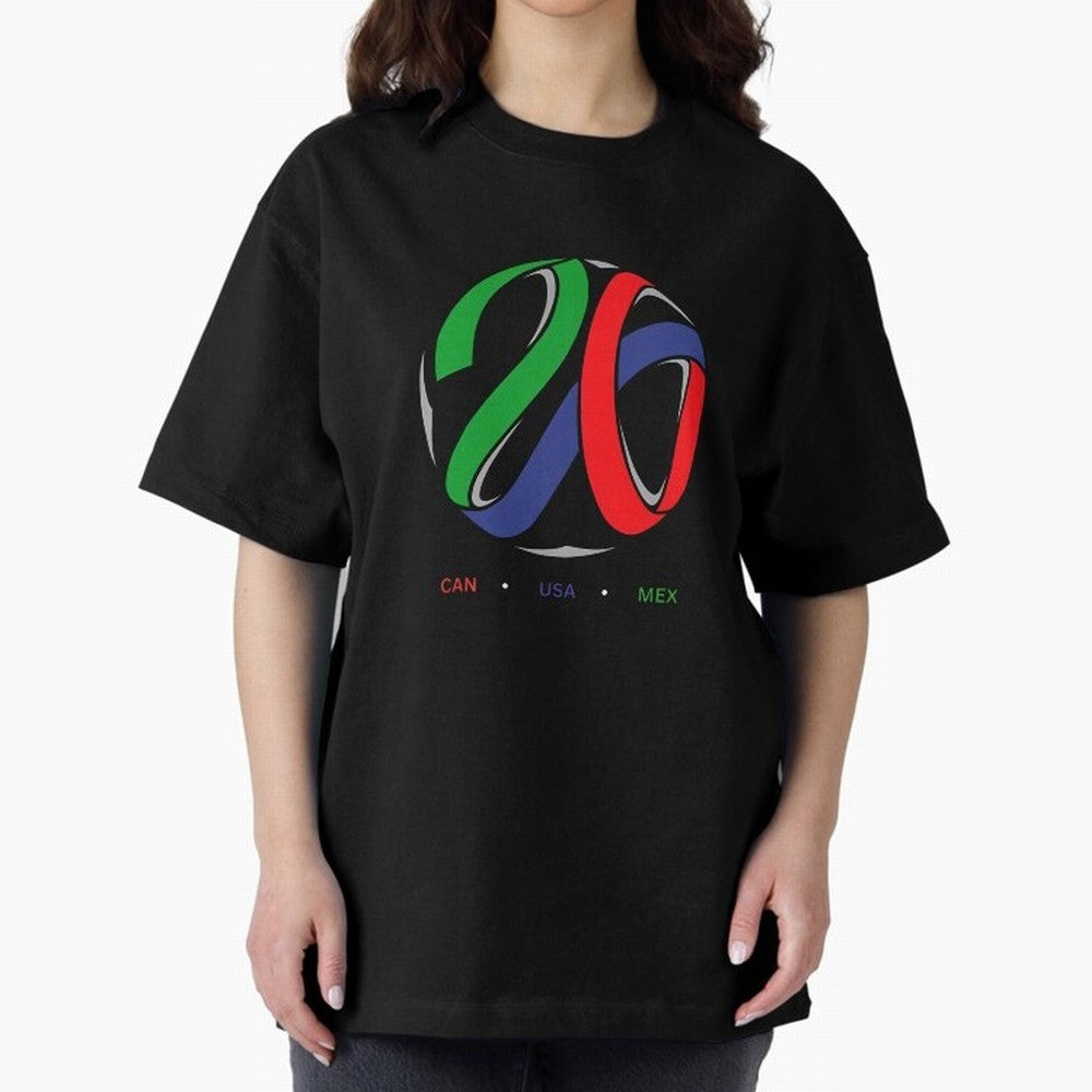 FIFA World Cup 2026 T-Shirt_83870360 Classic T-Shirt Celebrate Soccer Greatness during FIFA World Cup 2026 USA Canada Mexico for Fans of Messi, CR7 and Mbappe and Spain and Netherlands, Bringing Retro Football Energy, Iconic Rivalries, Trophy Chase