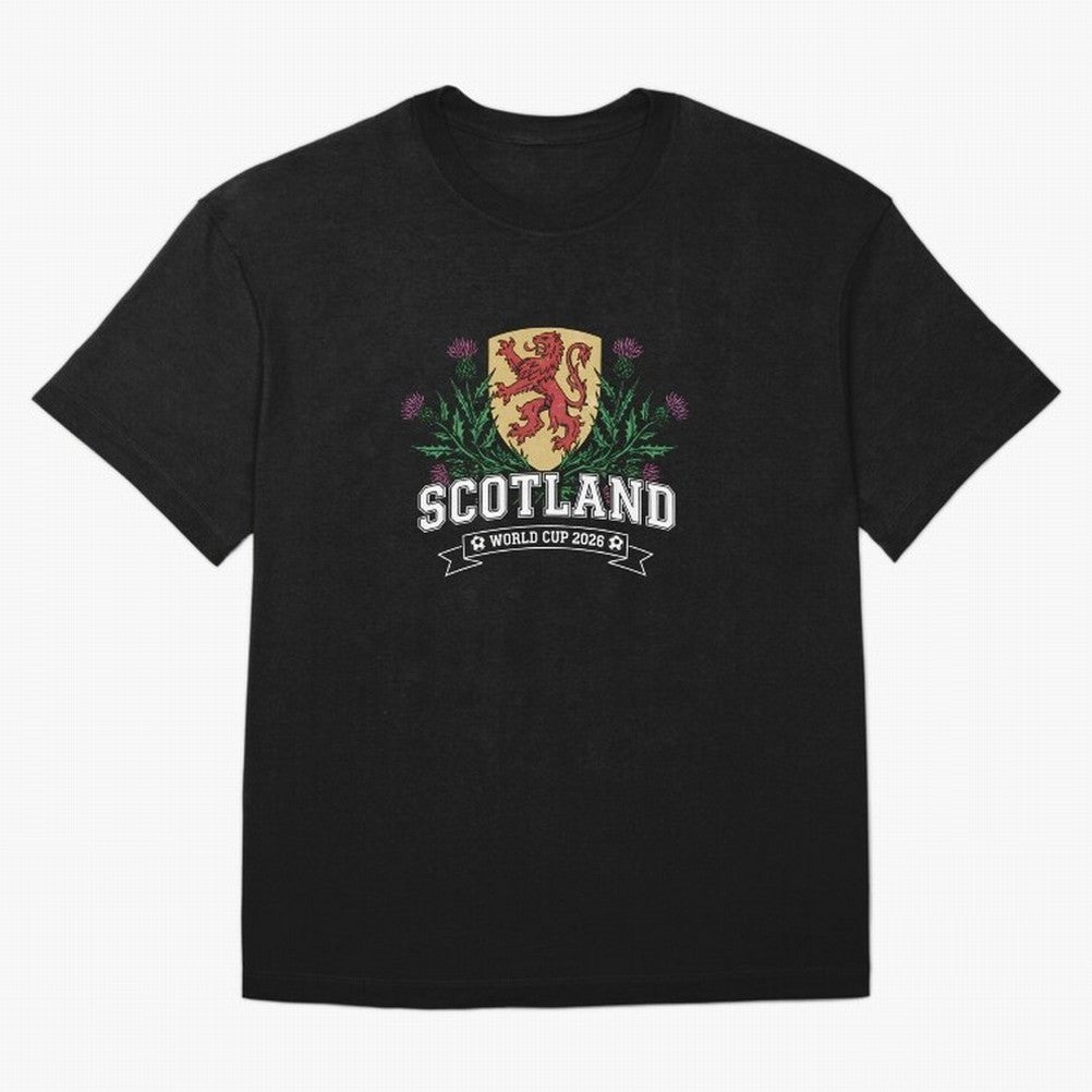Scotland World Cup 2026 - Tartan Army Football Fan, USA Mexico Canada, Sports Souvenir T-Shirt_84153702 Classic T-Shirt Bring Retro Soccer Energy to FIFA World Cup 2026 Spirit, Driven by Germany, Messi and Cristiano Ronaldo, Worldwide Fan Energy,