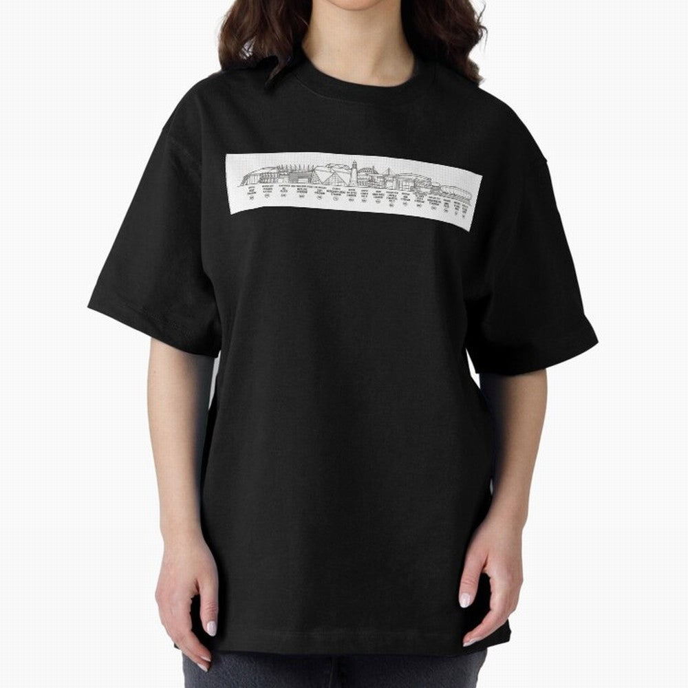 World Cup 2026 Stadium Skyline Classic T-Shirt Upgrade Match Day Hype around FIFA World Cup 2026 USA Canada Mexico, Neymar, Haaland and Cristiano Ronaldo, Argentina, Worldwide Fan Energy, Dramatic Goals, Stadium Lights and Championship