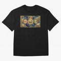 World Cup 2026 Hosts Illustrated Classic T-Shirt Relive Legendary Nights from FIFA World Cup 2026 USA Canada Mexico Highlighting Messi and Cristiano Ronaldo, Argentina Energy, Vintage Soccer Flavor, Modern Football Stars, National Flags and Final